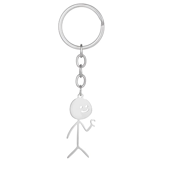 DESIGNICE 2026 New 2 Pcs Cute Keychain Matching Keychains for Couples Lovers Student for Keys,Backpack,Purse,Locker,Gift