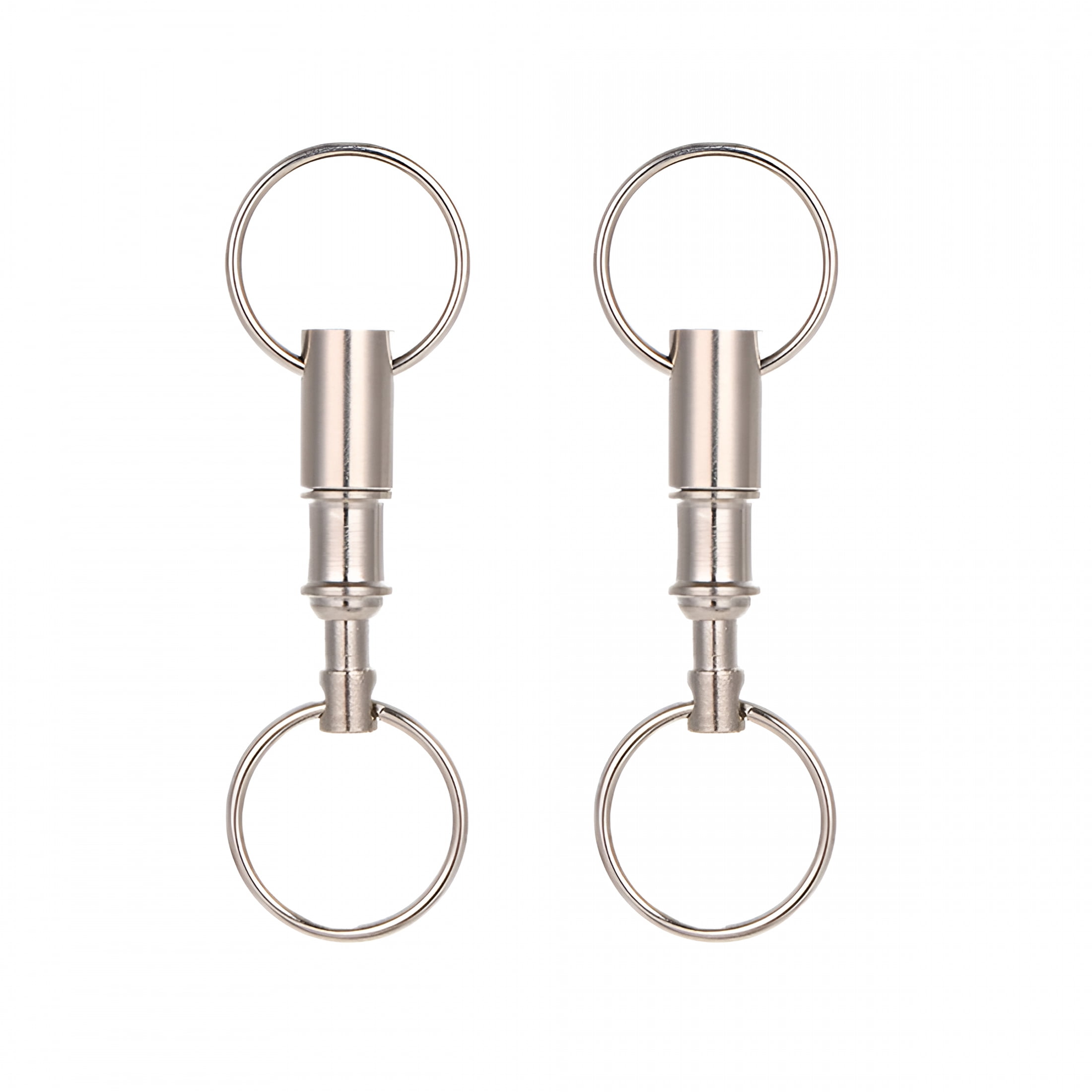 Reattachble Key Chain DESIGNICE 2026 New 2 Pcs Detachable Pull Apart Key Rings Keychains ...