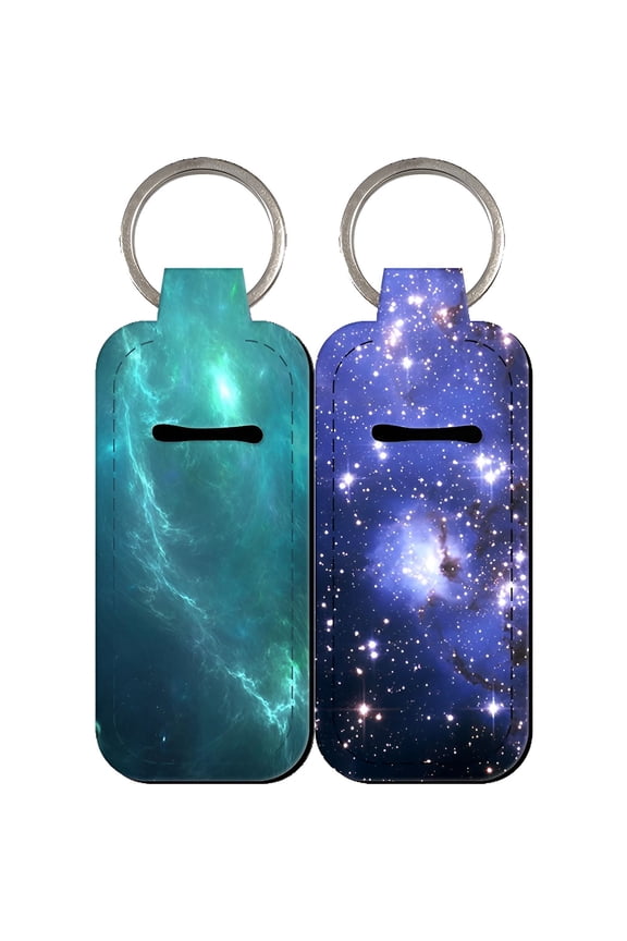 2026 New 2Pcs Chapstick Holder Key Chain,Car Keychain for Women,Safety Keychain Rings for Car Key