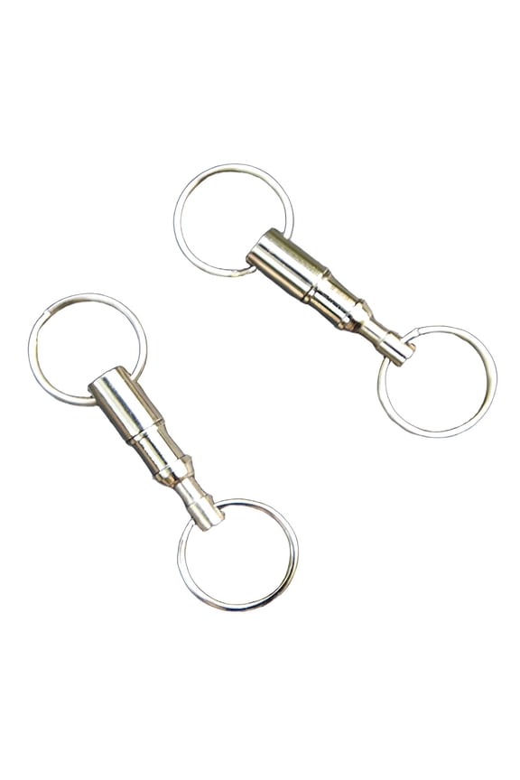2026 New 2Pcs Key Chain,Convenient Detachable Design Quick Release Keychain,Easy Separation and Assembly Keychain Clip,For Keys,Bags,Purses,Accessory,Travel,Organization