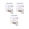 thumbnail image 1 of DESIGNICE 2026 New 3Pcse Earrings,Coastal Charm Aretes De Mujer,Seashell Decor Relaxing Ambiance Jewelry,Style2,For Beachwear, Summer Outfits, Vacations, Casual Wear, Seaside Events, 1 of 8