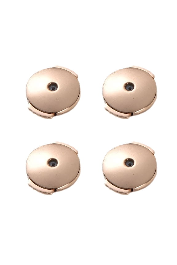 2026 New 4Pcs Earring Backs Diy Accessories Earring Backs Replacements High End Design Earring Backs for Studs Goldtone for Daily Wear Events Parties Formal Occasions