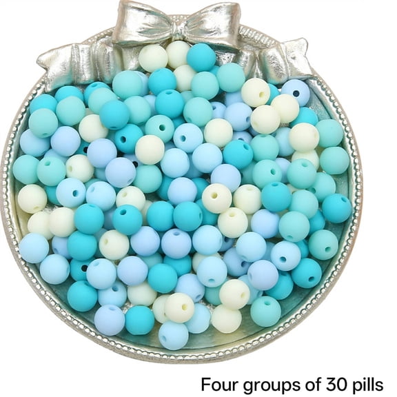 DESIGNICE 2026 New 4Pcs Jewelry Accessories Highlights Personal Style Hair Beads Adds Charm and Shine Exquisite Details Shine Beads for Hair,Blue3