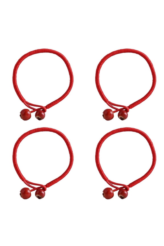 2026 New 4Pcs Red Bracelet Symbol Fortune Protection String Bracelets Distinct Beads Elegance Red String Bracelet for Casual Festival Gift Spiritual Red
