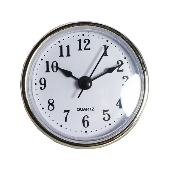 DESIGNICE 2026 New 65Mm Quartz Clock Inserts,Round Clock Head with Clock Mechanism,Movement Replacement for Diy Clock Projects,For Wall,Desk,Craft