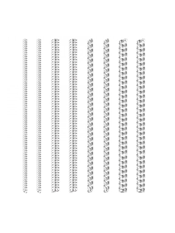 2026 New 8Pcs Rings Size Adjuster Spirals Spring Plastic Guards Jewelry Resizer Loose Rings Coil Wrap for Men and Women for Daily Wear, Party, Wedding, Casual Ring Adjusters
