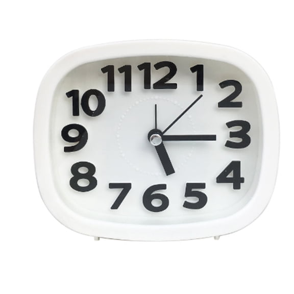 DESIGNICE 2026 New Alarm Clock Wireless Desk Clock with Smooth Brightness Adjustment Compact for Any Space for Office Bedroom Study