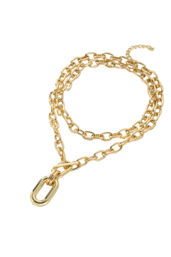 2026 New Body Chain Jewelry for Women Bold Punk Choker Necklace Layered Chunky Necklace Fashion Forward Punk Necklace for Music Festivals Parties Night Outs Edgy Fashion Special Occasions.