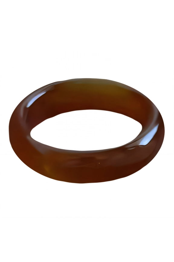 2026 New Carnelian Plated Ring Crisp Lines Rings for Men Bare Skin Touch Cute Rings for Daily Party Red