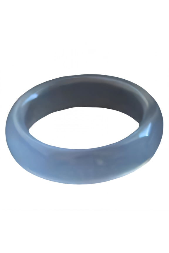 2026 New Carnelian Plated Ring Crisp Lines Rings for Men Gentle Against Skin Cute Rings for Daily Party Gift Blue