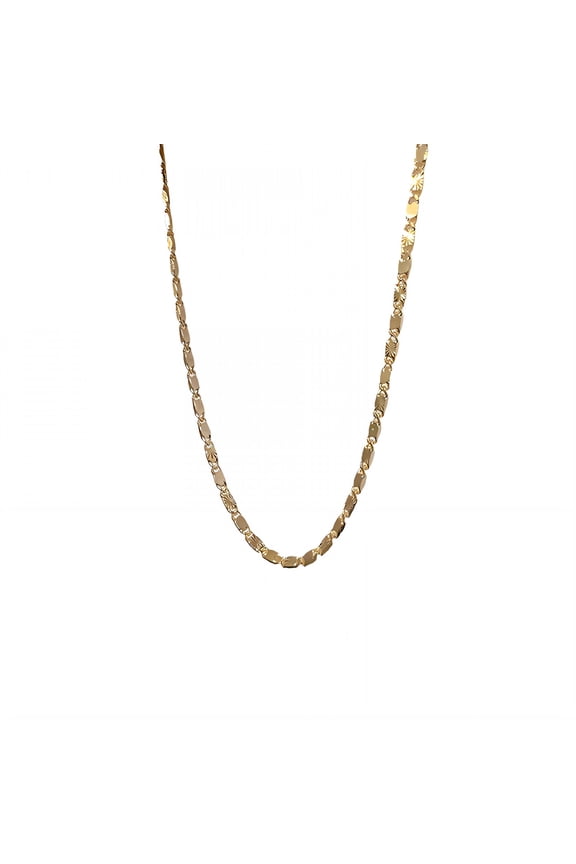 2026 New Chain Necklace,24K Vacuum Plated Gold Necklace,Unisex Gold Filled Rope Chain Necklace for Party, Wedding, Daily, Gift