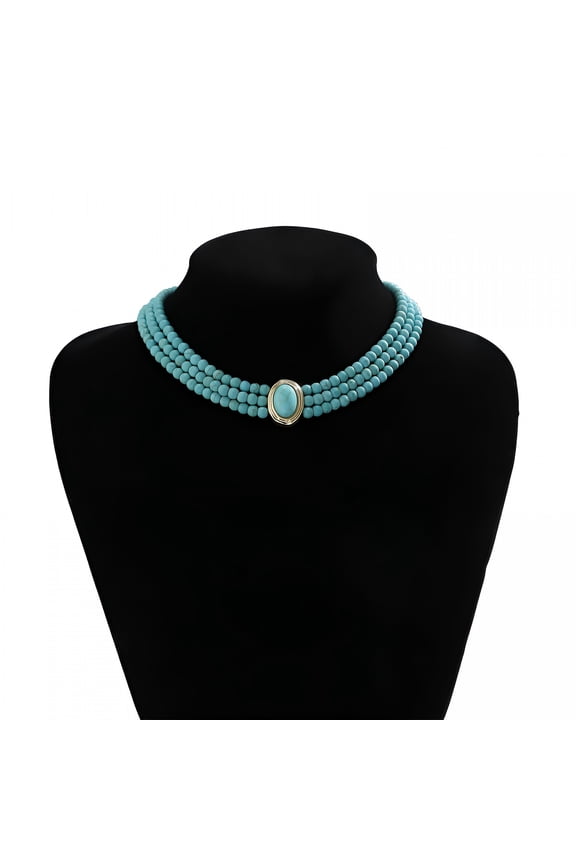 2026 New Choker Necklace Gold Silver Chunky Thick Metal Necklace Chain Layered Punk Necklace for Casual, Party, Concert, Club, Streetwear
