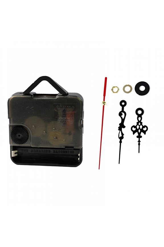 2026 New Clock Mechanism Replacement Silent Quartz Diy Wall Clock Movement Mechanism Non Ticking Repair Parts Replacement Kit with 2 Hands Clock Quartz Movement