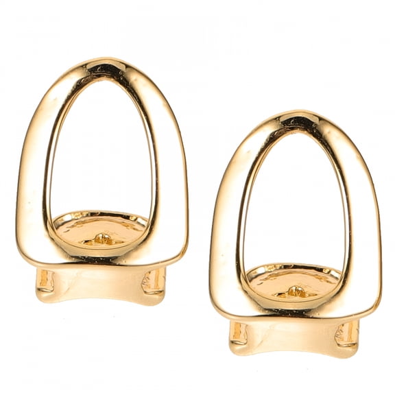 DESIGNICE 2026 New Copper Metal Grill 2Pcs Gold Grills Cosplay Grill Single Tooth Caps Golden Decorative Jewelries Grills