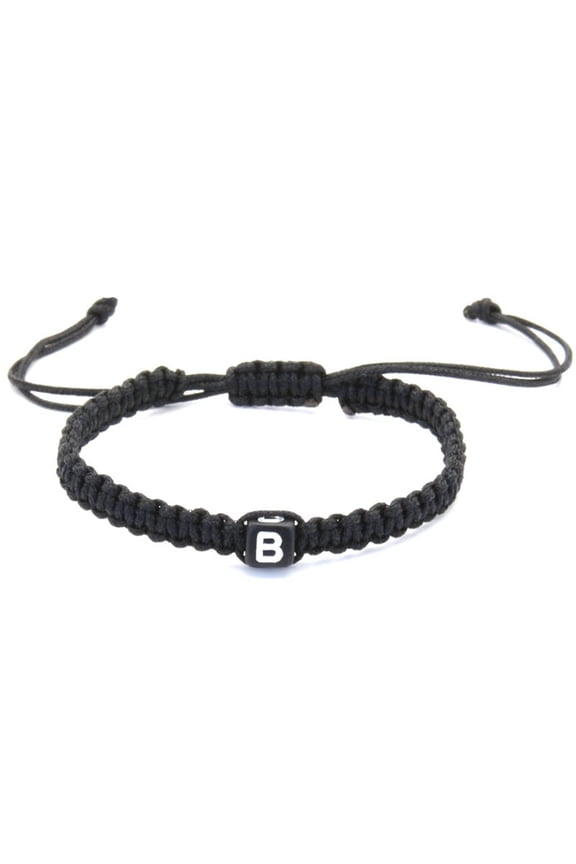 2026 New Couple Bracelet Handcrafted Attention Detail Couple Bracelets 26 Customizable Letters Bracelet B for Couples Personalized Gifts Daily Wear Special Occasions Romantic Gestures