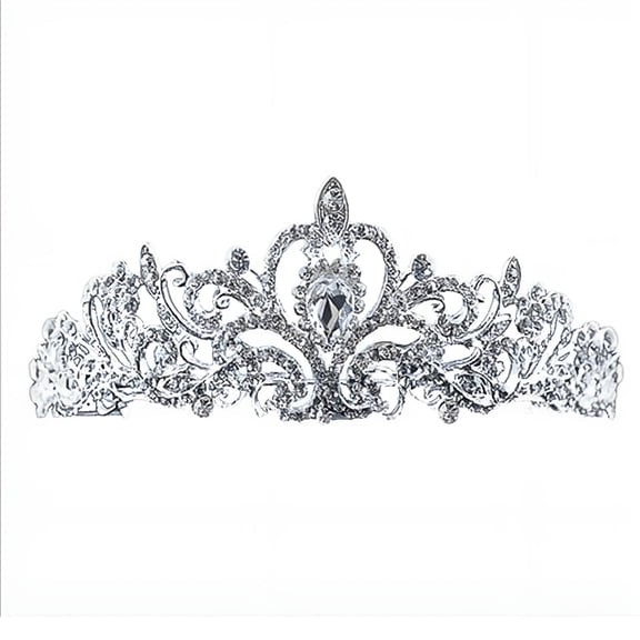 DESIGNICE 2026 New Crown, Women Shiny Luxury Rhinestone Bridal Princess Hair Tiara Crown Headband for Wedding for Party, Prom, Pageant, Photoshoot, Celebration