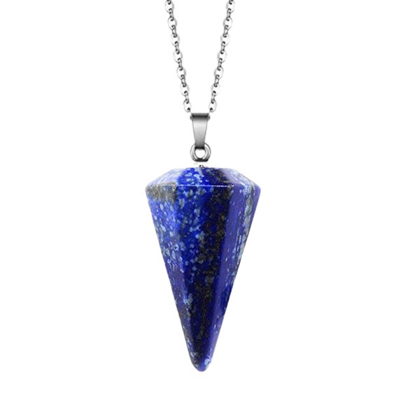 DESIGNICE 2026 New Crystal Necklace Amethyst & Rose Quartz Pendant Choker Calming Choker Necklace for Women Spiritual Gemstone Jewelry for Meditation Yoga Healing Spiritual Practices Daily Wear