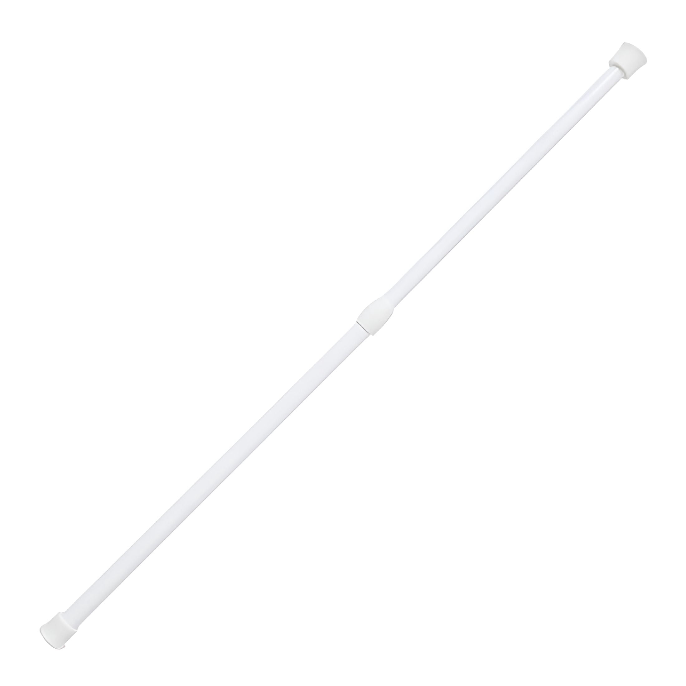DESIGNICE 2026 New Curtain Rod,White Tension Curtain Rod for Windows