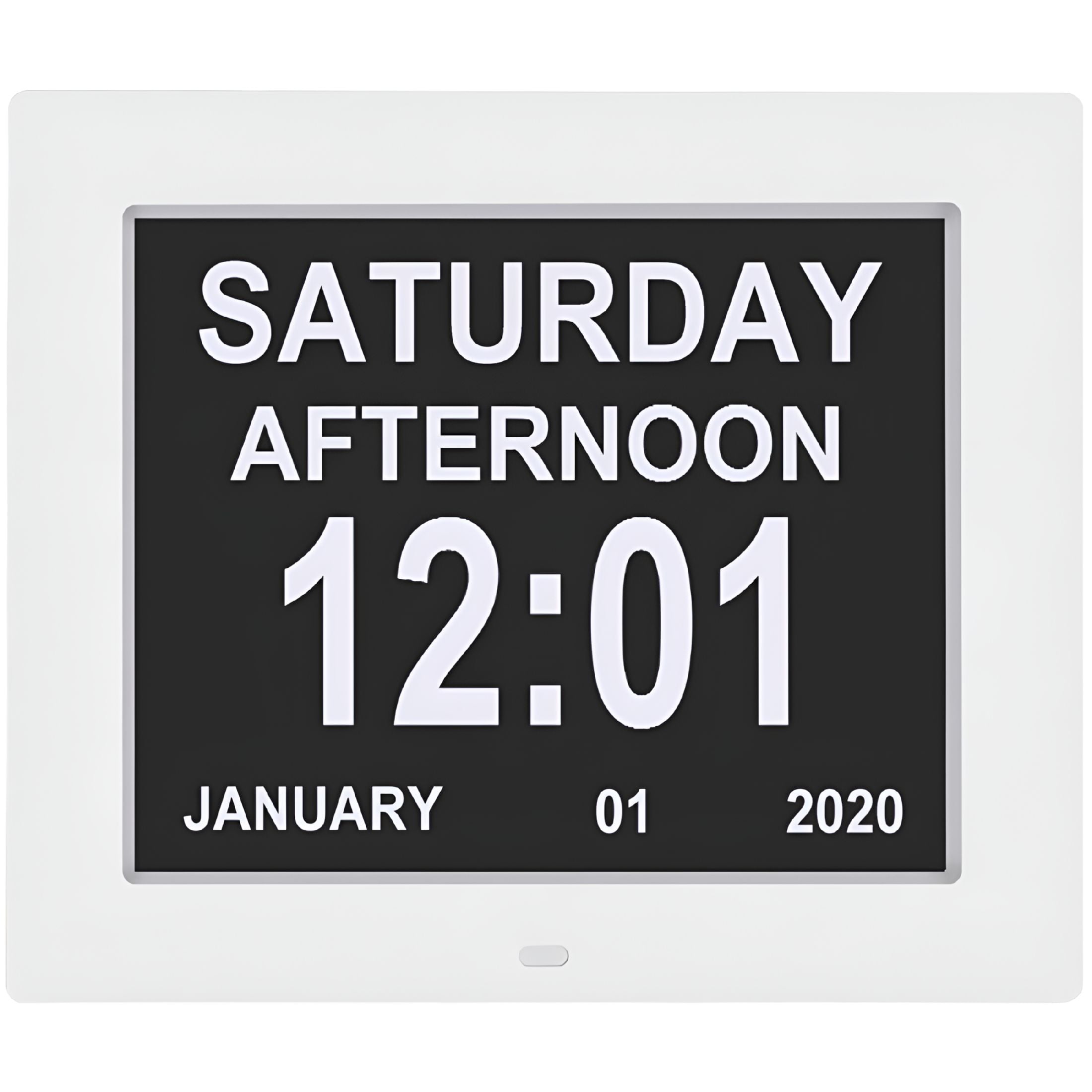 DESIGNICE 2026 New Digital Day Calendar Clock Multifunctional Extra Large Dementia Digital Clock with 5 Alarms and Medication Reminders Home Decor for Seniors Elderly Impaired Vision