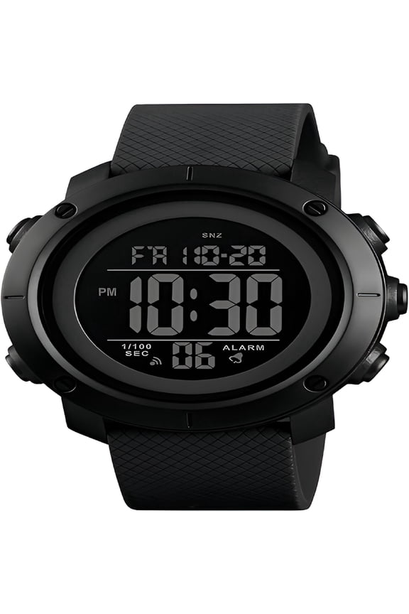 2026 New Digital Watch Sports Waterproof Military Back Light Small Watch for Men for Running,Gym,Hiking,Cycling,Outdoor,Training Black
