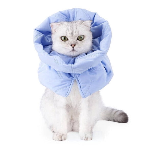 DESIGNICE 2026 New Dog Cone,Waterproof Material Dog Cone Collar,Soft Edge Care Multifunctional Recovery Protection Soft Dog Cone,S
