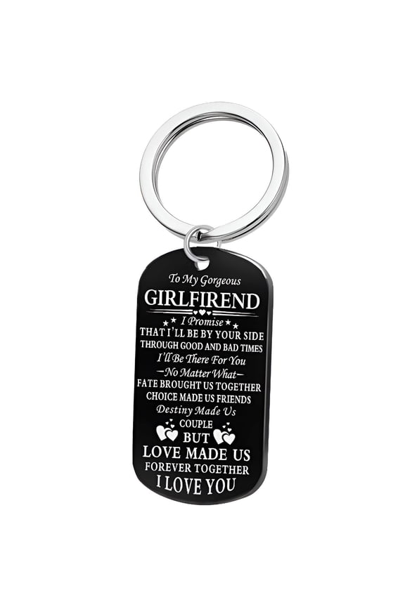 2026 New Drive Safe Keychain for Him Wear Resistant and Durable Keychain for Men Exquisite Craftsmanship Key Chains Men for Car Home Office Black Style4