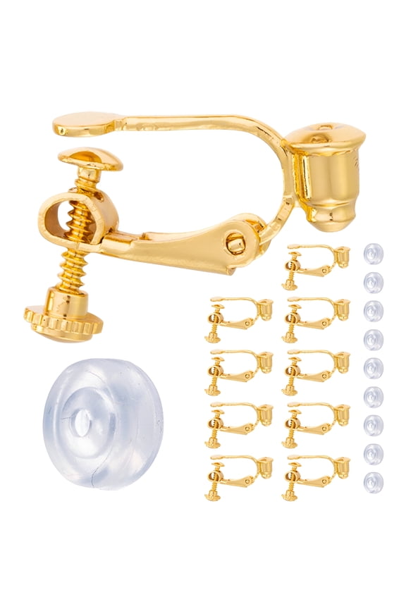 2026 New Ear Clip Adapter Earring Converters Pierced to Earrings Decorative Clip-On Clips Decorate for Party, Wedding, Daily Wear