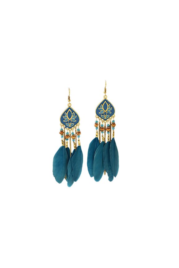 2026 New Earrings Unique Feather Design Earrings for Women Premium Craftsmanship & Materials Ear Cuffs Style1 for Festivals Concerts Parties Daily Wear Casual Outings.