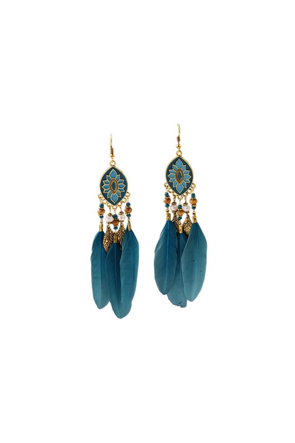 2026 New Earrings Unique Feather Design Earrings for Women Premium Craftsmanship & Materials Ear Cuffs Style2 for Festival Party Casual Beach