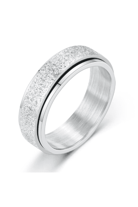 2026 New Fidget Ring Anxiety-Relieving Function Fidget Rings Rotatable Design Anxiety Ring for Work Study Travel 13