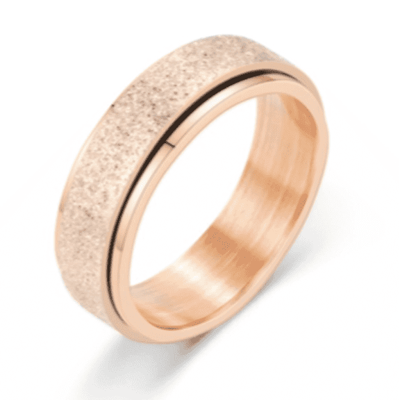 DESIGNICE 2026 New Fidget Ring Rotatable Design Fidget Rings Anxiety-Relieving Function Anxiety Ring for Office School Home 11
