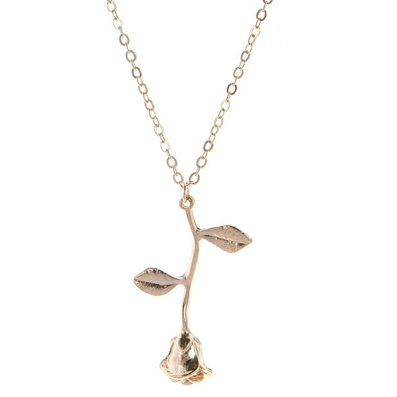 DESIGNICE 2026 New Flower Necklace Elegant Design Gold Necklace for Women High End Style Necklaces for Women Gold for Formal Events Weddings Special Occasions Evening Wear Luxury Gifts