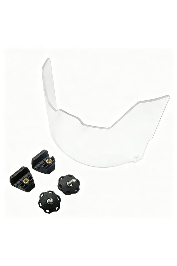 2026 New Football Helmets Visors Clear Helmets Eye Shield for Youth Adult Helmets Includes Visors Clips