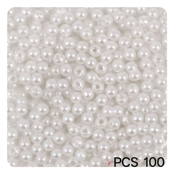 DESIGNICE 2026 New Garland Iridescent Imitation Pearl Loose Beads Jewelry Designs Man Pearls for Crafting, for Diy Jewelry, Beading, Crafting, Custom Designs, Necklace Making, Bracelet Crafting