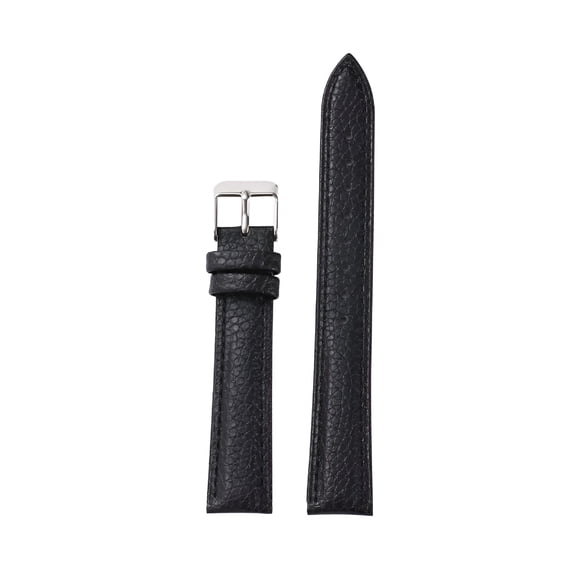 DESIGNICE 2026 New Genuine Leather Watch Band Strap Litchi Pattern Printed Pin Buckled Adjustable Leather Wristband Wristwatch Bands Replacement Watchbands 12Mm 14Mm 16Mm 18Mm 20Mm 22Mm