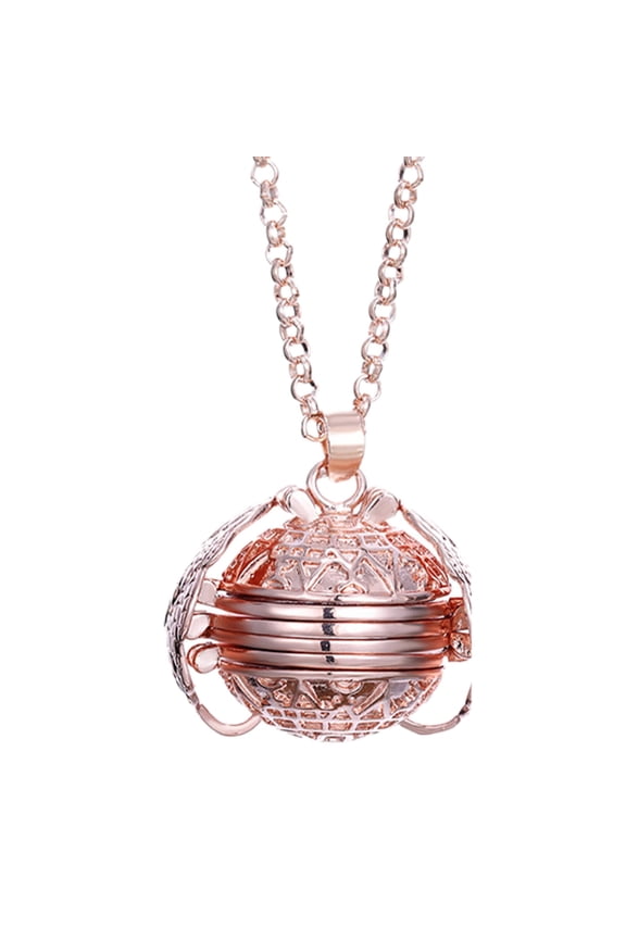 2026 New Gold Necklaces for Women Stylish Women'S Gold Necklace Angel Wings Locket Necklace for Women Sentimental Locket Necklace to Carry Your Memories for Casual Party Work