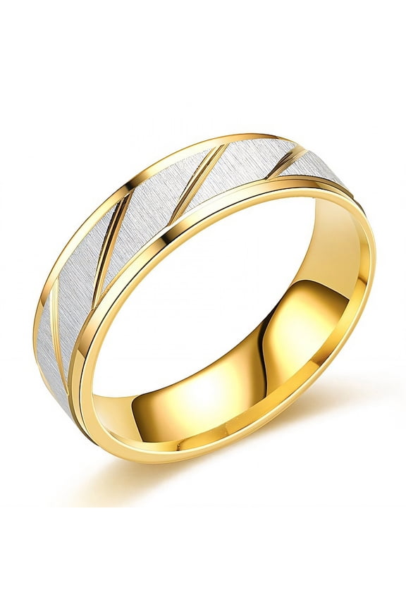 2026 New Gold Rings for Women Rigid Structure Tarnish Free Gold Rings Soft Touch Dainty Rings for Women for Party Engagement Casual Gold2 Plated