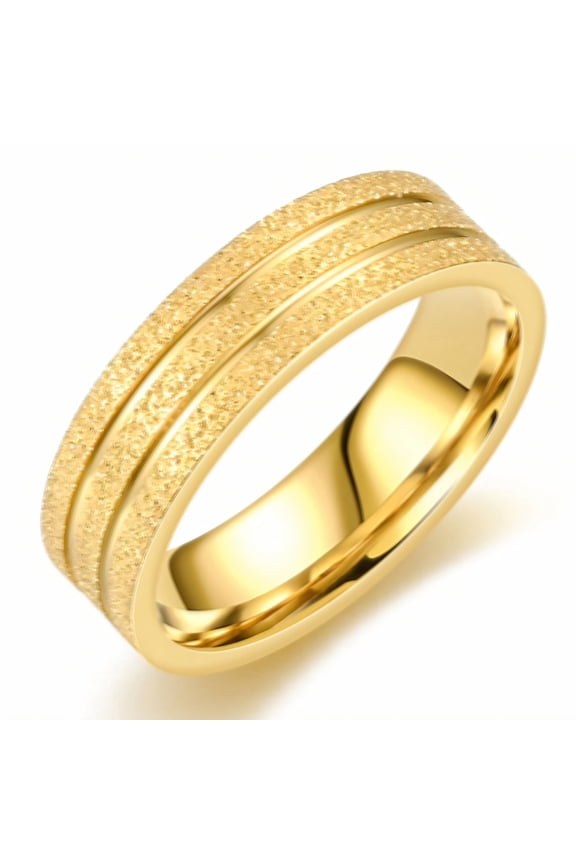 2026 New Gold Rings for Women Smooth Skin Feel Dainty Rings for Women Balanced Structure Tarnish Free Gold Rings for Daily Party Work Date Gift Gold3 Plated