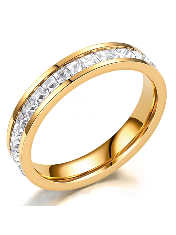 2026 New Gold Rings for Women Soft Touch Fashion Rings for Women Stable Framework Tarnish Free Gold Rings for Engagement Wedding Anniversary Gold Plated