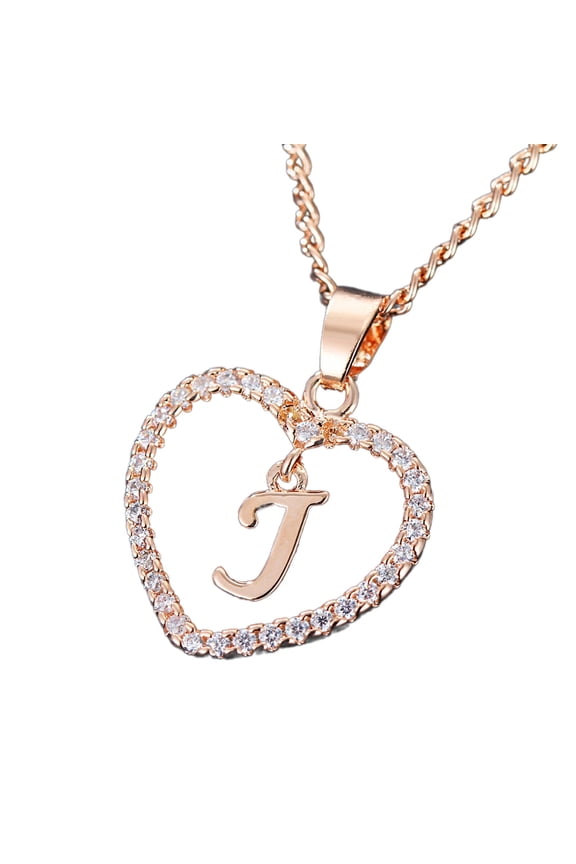 2026 New Initial Necklaces for Women,Elegant Gold Initial Necklace for Women,Minimalist Dainty Necklace,Signature Initial Necklace for Personal Touch,J