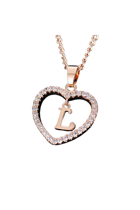 2026 New Initial Necklaces for Women,Personalized Elegant Gold Initial Necklace,Minimalist Dainty Necklace for Everyday Wear,Customizable Initial Necklace for Unique Self-Expression,L
