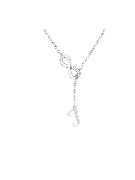 2026 New Initial Necklaces for Women Unique Personalized Silver Initial Necklace for Women Delicate Feminine Dainty Necklace Custom Initial Letter Necklace for Daily Wear Parties Gifts J