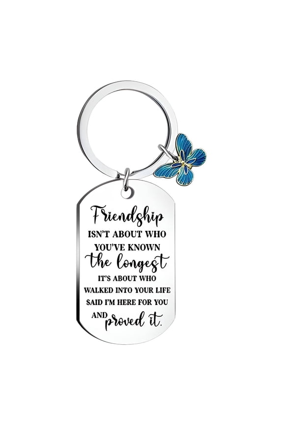 2026 New Keychains for Women Special Occasions Sister Birthday Gifts Graduation Gift Key Chains Women Cute Silver Style3 for Birthdays Graduations Special Events