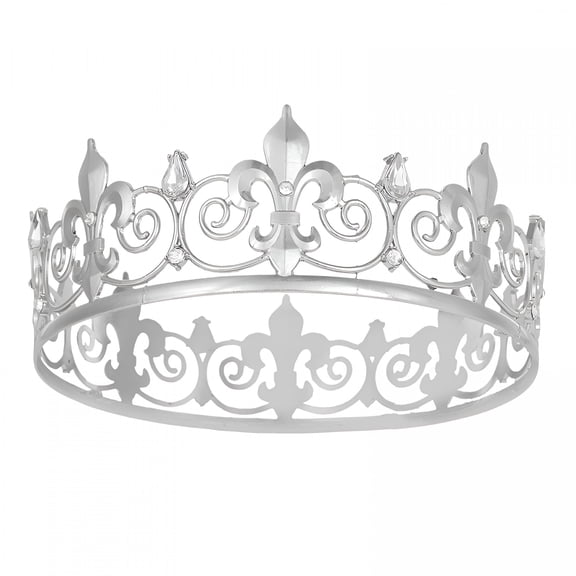 DESIGNICE 2026 New King & Queen Artemis Tiara and Crown for Women Men for Wedding, Party, Cosplay, Pageant, Costume Crystal