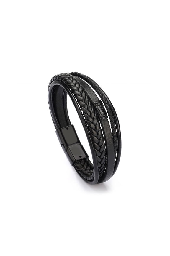 2026 New Leather Bracelet Handcrafted Stylish Charm Bracelet Bold Masculine Bracelets Multicolor for Casual Wear Daily Use Outdoor Activities Fashion Styling Gifting Special Occasions