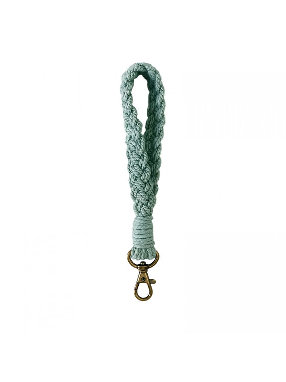 2026 New Macrame Keychain Wrist Lanyard Key Chain, Keychain Lanyard Bracelet Wristlet Lanyards, Boho Wristlet Lanyards for Women