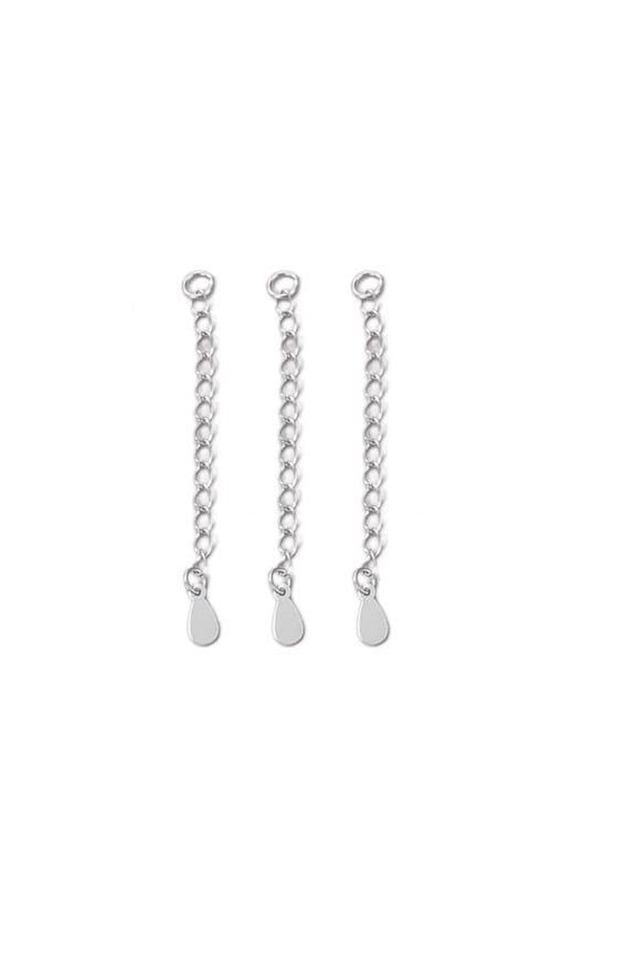 2026 New Magnetic Necklace Clasp,Sleek Necklace Extender Silver,Innovative Magnetic Necklace Clasp,Versatile Extender Chain Extension for Personalized Style