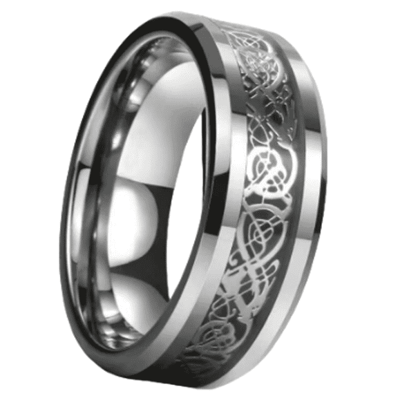 DESIGNICE 2026 New Mens Rings Never Fade Titanium Steel Stainless Steel Rings Japanese & Korean Minimalist Style Tungsten Rings for Women for Daily Wear Party Wedding 12