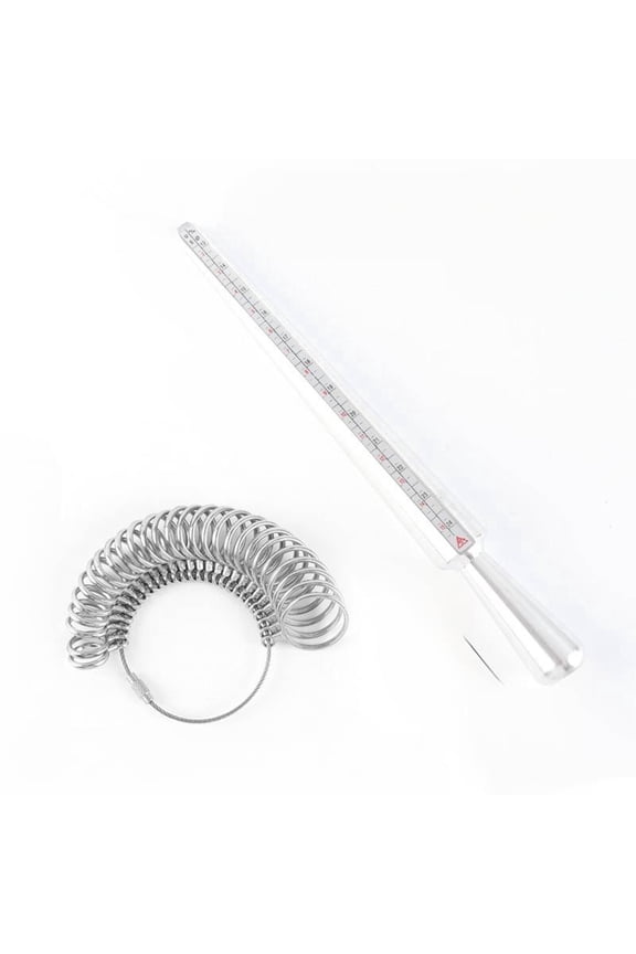 2026 New Metal Steel Ring Sizer Circular Design Ring Sizer for Women Precise Measurement How to Measure Ring Size at Home Style8