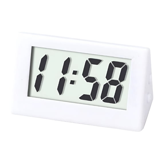 DESIGNICE 2026 New Mini Small Table Clock Portable Cute Compact Electronic Table Small Clock Table Ornaments Desk Clock for Home Dcor, Office Desks, Nightstands, Bedrooms, Study Tables, Gift Giving